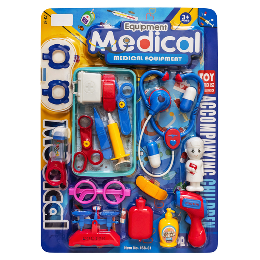 ToyBharat Medical Set offers safe, colourful action play for kids. A fun activity toy that boosts aim and focus—perfect birthday gift for Unisex Kids.