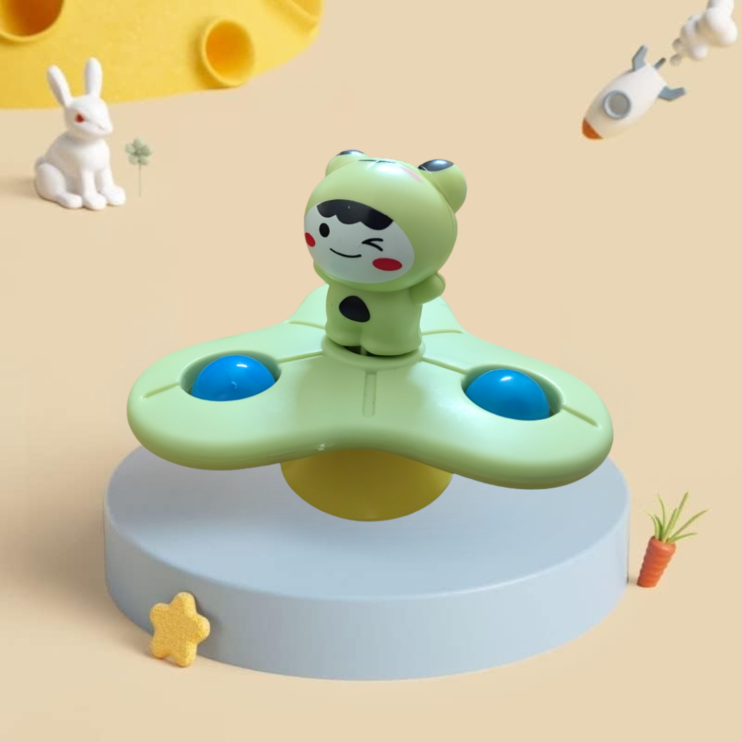 ToyBharat UFO  Spinner Set of 3 is a multicolour interactive toy set that promotes motor skills and sensory play. Safe, non-toxic, and perfect for indoor and outdoor fun. A great birthday gift for baby boys and girls.