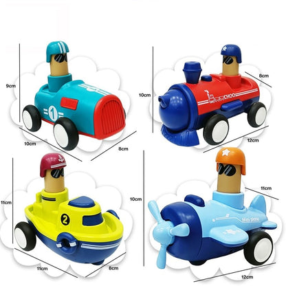 Press n Go Baby Toys Car for Kids Pull Back Car Toys