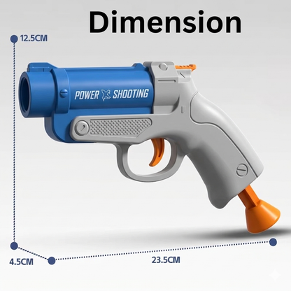 ToyBharat Pioneer Rifle Gun Toys for Kids| (Multi Colour)Fun Target Shooting Pioneer Rifle Gun with 3 Soft Foam Dart Bullets and 3 Bullets casing| Feta Toy Gun for Boys, Girls, Teen, Adults | Birthday Gift - Made in India
