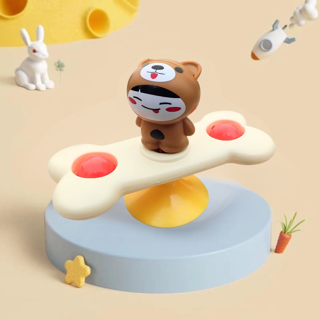 ToyBharat UFO  Spinner Set of 3 is a multicolour interactive toy set that promotes motor skills and sensory play. Safe, non-toxic, and perfect for indoor and outdoor fun. A great birthday gift for baby boys and girls.