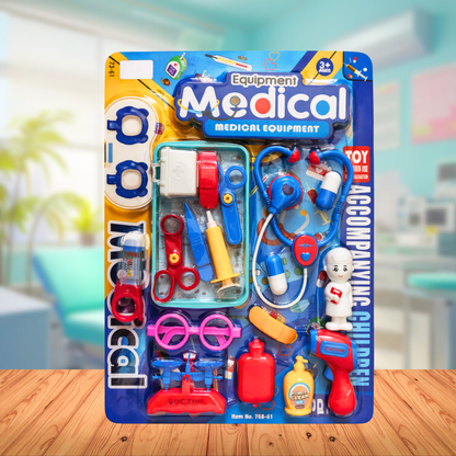 ToyBharat Medical Set offers safe, colourful action play for kids. A fun activity toy that boosts aim and focus—perfect birthday gift for Unisex Kids.