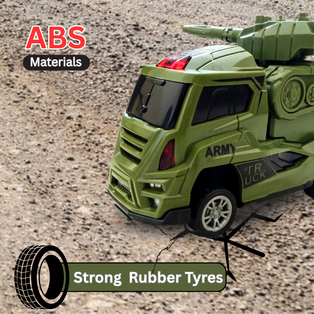 ToyBharat Army Construction Series ( Green Colour) 1Pcs. Friction Power Toy with a Realistic Design. Perfect Gift for Kids aged 3–6 Years. Safe, Non-Toxic, and ideal for exciting indoor and outdoor play adventures ( 1 Pcs. Only),