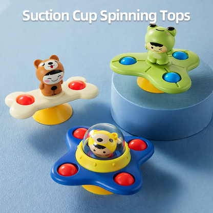 ToyBharat UFO  Spinner Set of 3 is a multicolour interactive toy set that promotes motor skills and sensory play. Safe, non-toxic, and perfect for indoor and outdoor fun. A great birthday gift for baby boys and girls.