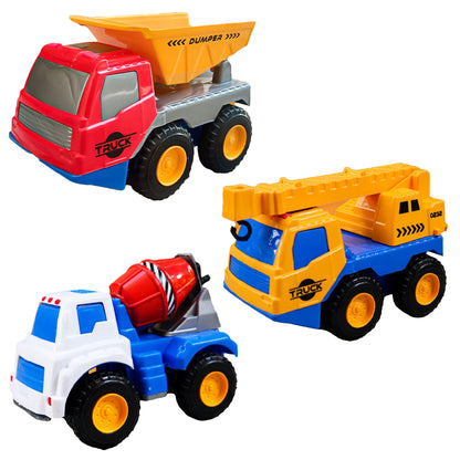 Toybharat Free Wheel Construction 1 pcs| Multicolour | Free Wheel Toys | Birthday Gift for Boy and Girl Baby