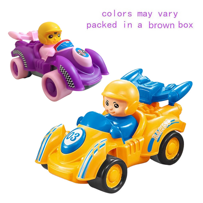 ToyBharat Racer Car is a Multicolour Friction Power Toy with a Realistic Design. Perfect Gift for Kids aged 1–6 Years. Safe, Non-Toxic, and ideal for exciting indoor and outdoor play adventures.