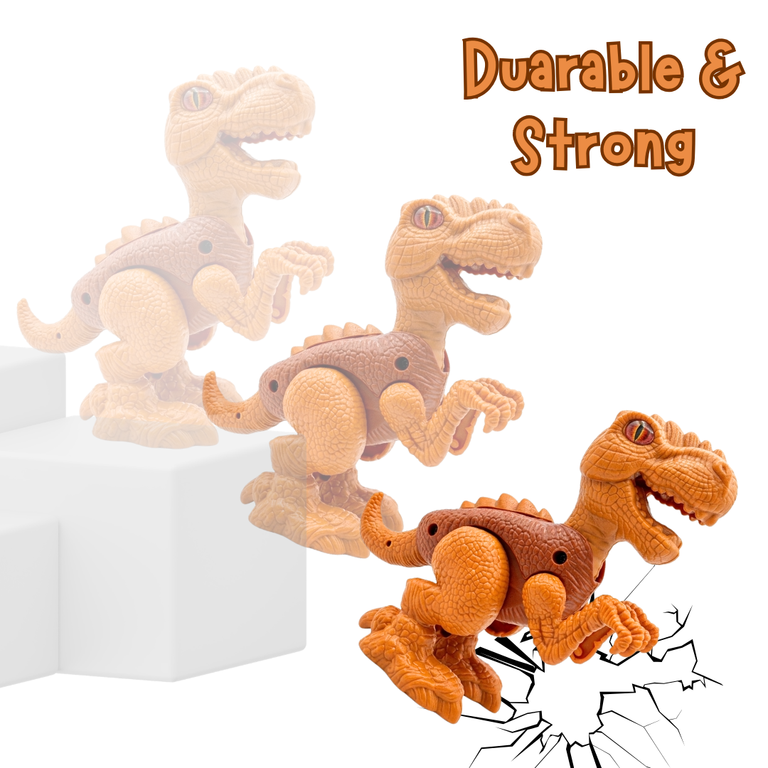ToyBharat Moving Dinosaur  Toys for Girls Boys | Multicolour | Travel Toys | Birthday Gift for kids | Interactive Toys|