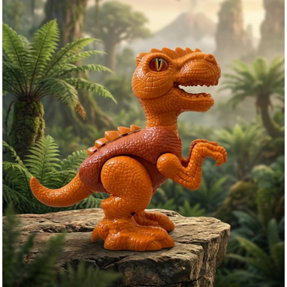 ToyBharat Moving Dinosaur  Toys for Girls Boys | Multicolour | Travel Toys | Birthday Gift for kids | Interactive Toys|