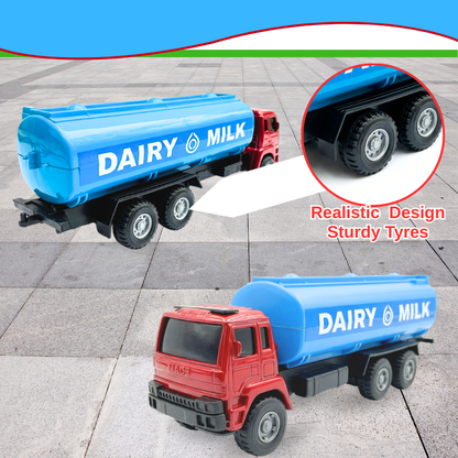 ToyBharat Lovely Tanker Toy in Multicolour with Realistic Design is a fun and safe Toy Cars Train & Vehicle play item. A perfect Kids Gift and Birthday Surprise for Boys and Girls aged 1–6 Years, for all play areas.