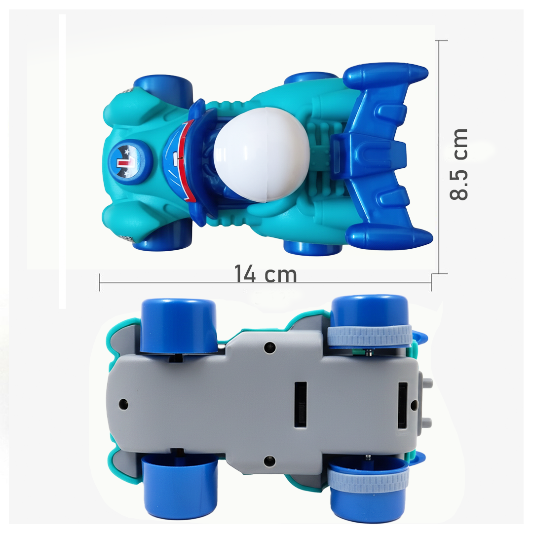 ToyBharat Racer Car is a Multicolour Friction Power Toy with a Realistic Design. Perfect Gift for Kids aged 1–6 Years. Safe, Non-Toxic, and ideal for exciting indoor and outdoor play adventures.