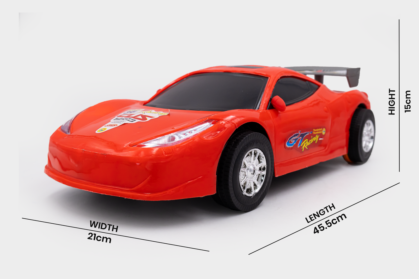 Toybharat Model Sport Car |Multicolour |Friction Power Toys| Kids Gift