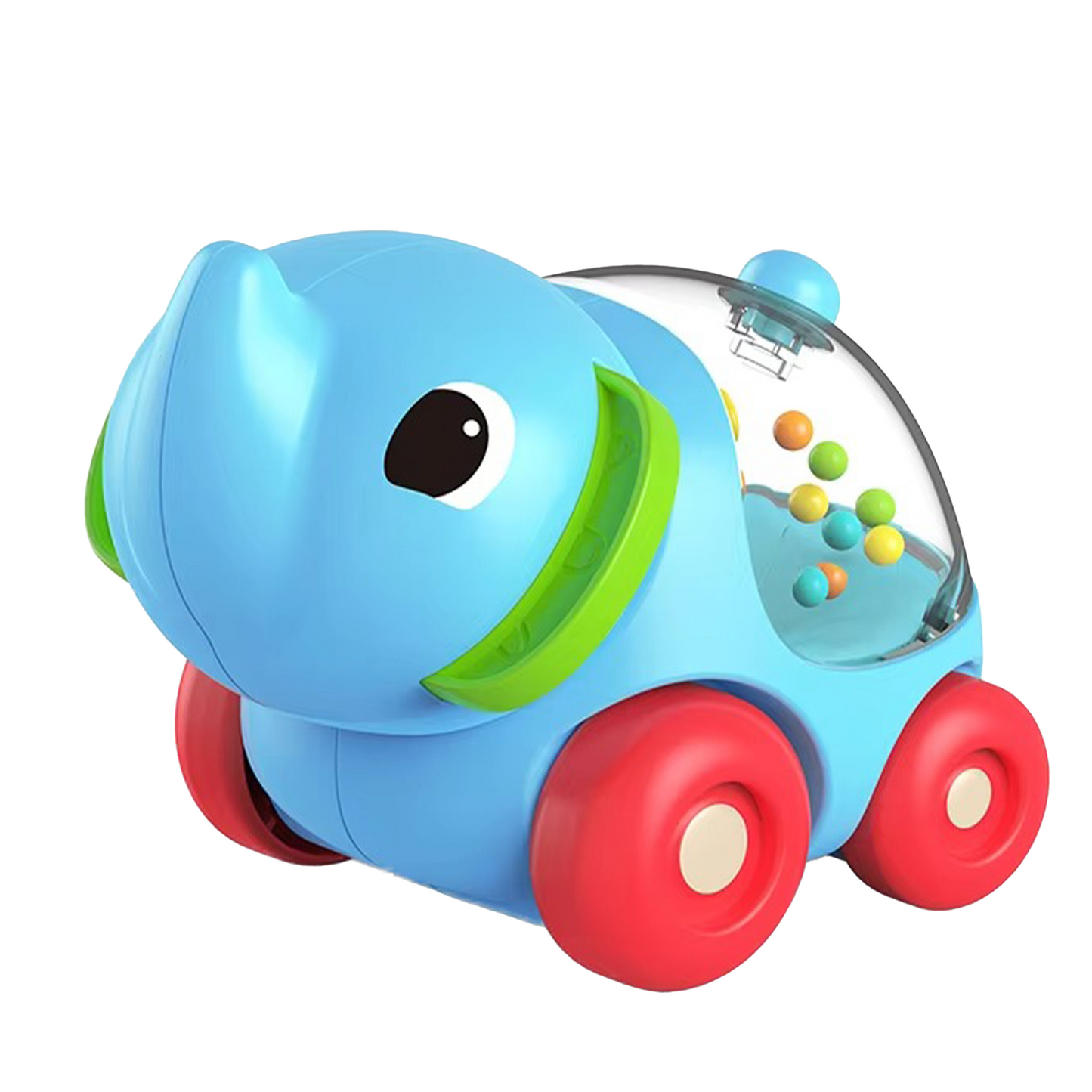 ToyBharat Pop Pop Elephant Toys for Girls Boys | Multicolour | Travel Toys | Birthday Gift for kids | Interactive Toys|