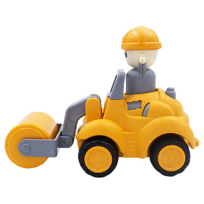 Toybharat Construction Truck Set Of 1 Pcs. |Multicolour | Push N Go Toys | Birthday Gift for Boy and Girl Baby