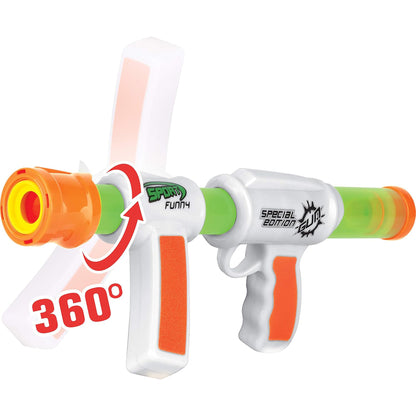 Toybharat Sports Ball Gun Toy | Multicolour | Gun Toys | Birthday Gift for Boy | Interactive Toys