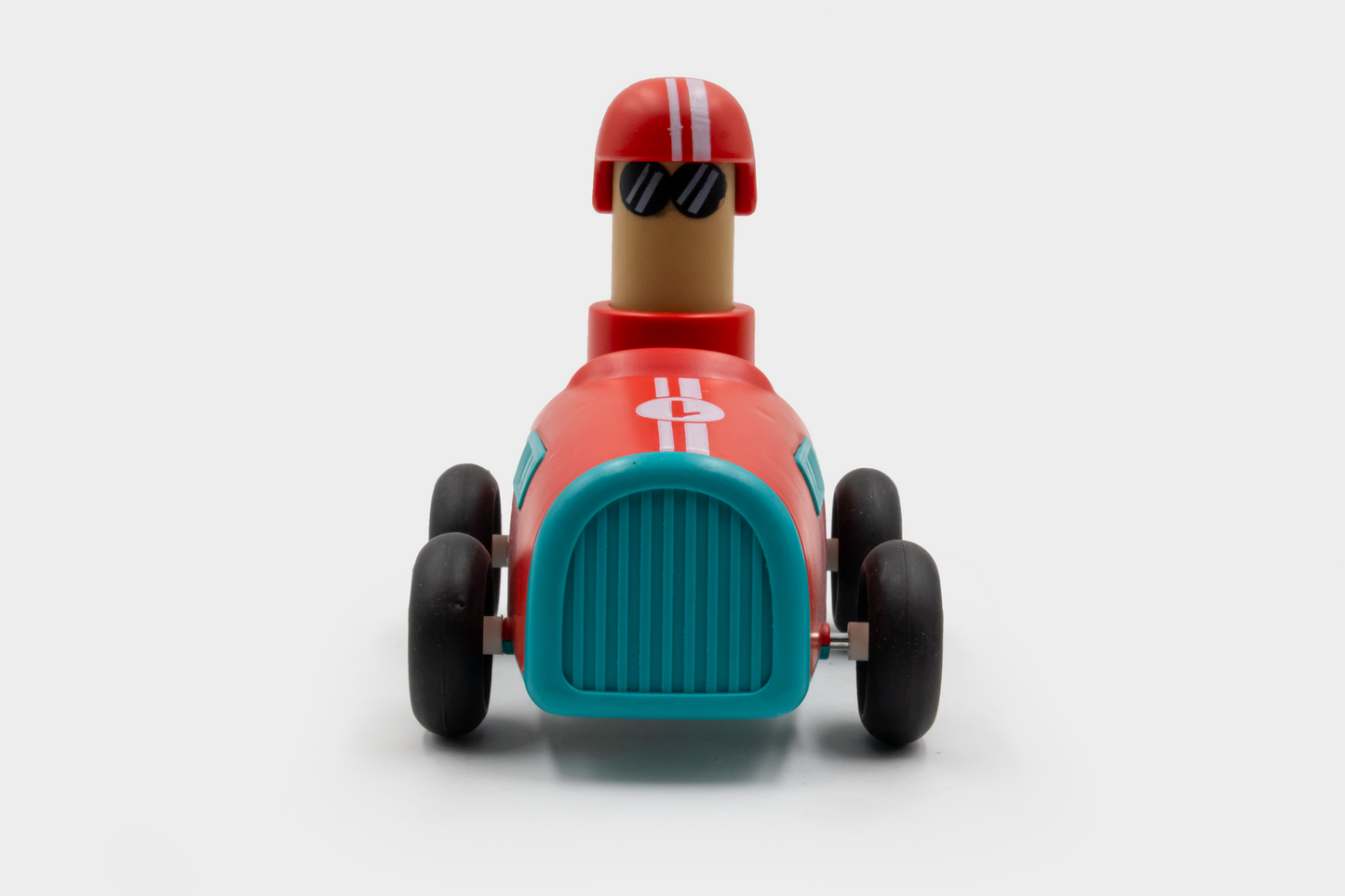 Toybharat Unisex Kids For Pressing go Vintage Car |Multicolour | Push N Go Toys | Kid Gift