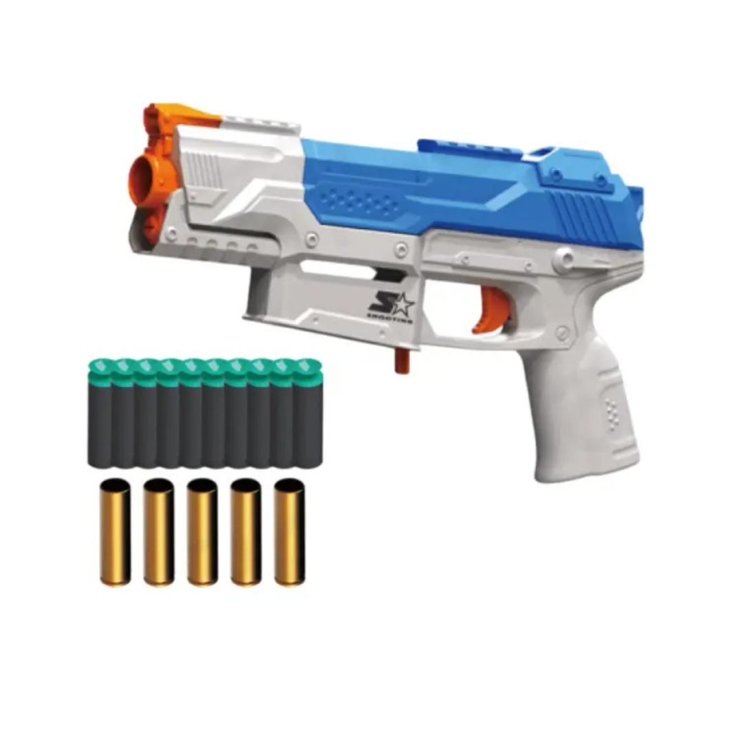 ToyBharat Pinoneer M3 Gun Toys for Kids| (Multi Colour)Fun Target Shooting M3 Gun  | Feta Toy Gun for Boys, Girls, Teen, Adults | Birthday Gift - Made in India