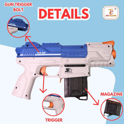 ToyBharat Pinoneer M3 Gun Toys for Kids| (Multi Colour)Fun Target Shooting M3 Gun  | Feta Toy Gun for Boys, Girls, Teen, Adults | Birthday Gift - Made in India
