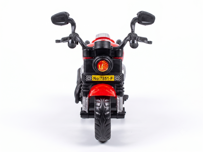 ToyBharat Royal Bike is a multicolour friction-powered travel toy with a stylish design, perfect for kids aged 1 to 6 years. Made from safe, non-toxic materials, it's durable, fun, and a great birthday gift.
