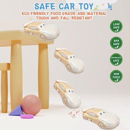ToyBharat The Car Mobile Projector Toy features colorful lights, music, and a rotating projector. Battery-operated and self-moving, it’s perfect for kids ages 1 to 6 who enjoy light-up, musical toys.