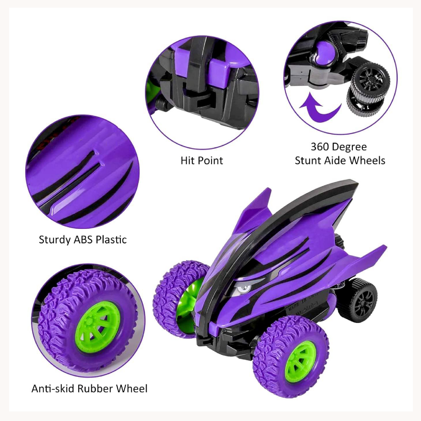 Toybharat Rotating Monster Truck |Multicolour |Kids Toys| Intractive Toys