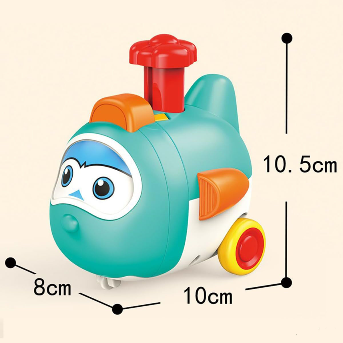 Toybharat Push N Go Transformer | Multicolour | Gift Toys | Birthday Gift for Boy and Girl Baby