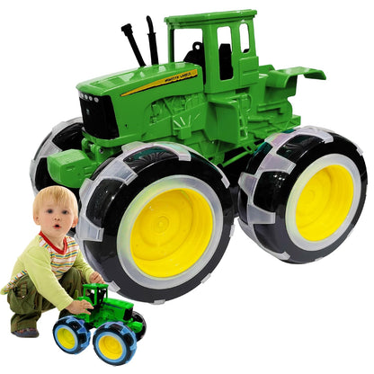 ToyBharat Lighting Small Farm Tractor | Electronics Small Farm Tractor |  Lighting  Toy | Multicolor | Birthday Gift for kids |