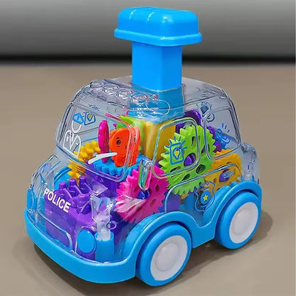 ToyBharat Press n Go Gear Bus Toys  for Kids 1 Pcs .Toys| Doll & Play Set |Set of 1|
