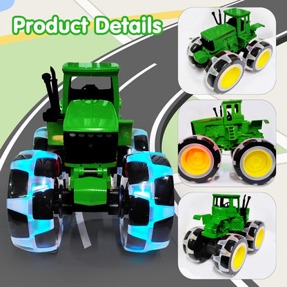 ToyBharat Lighting Small Farm Tractor | Electronics Small Farm Tractor |  Lighting  Toy | Multicolor | Birthday Gift for kids |