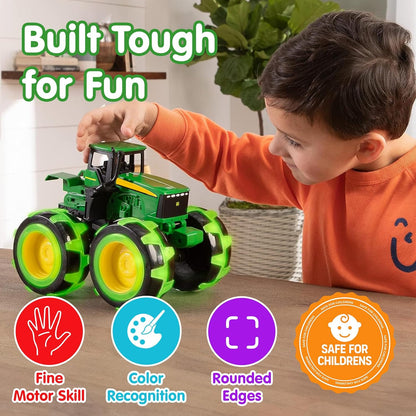 ToyBharat Lighting Small Farm Tractor | Electronics Small Farm Tractor |  Lighting  Toy | Multicolor | Birthday Gift for kids |