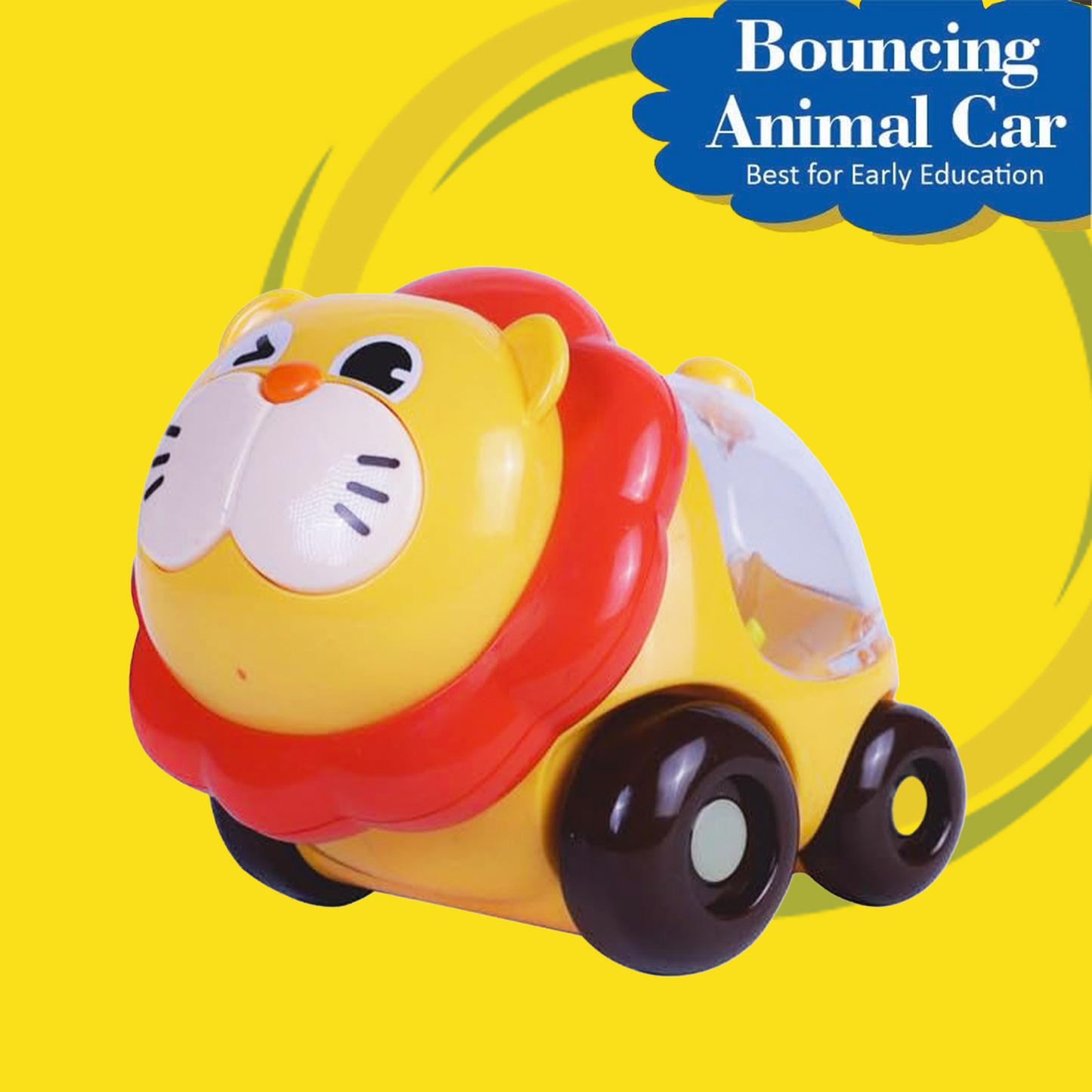 ToyBharat Pop Pop Lion Toys for Girls and Boys | Multicolour | Travel Toys | Birthday Gift for kids | Interactive Toys|
