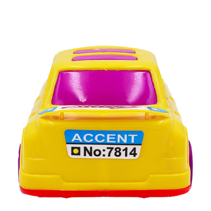 Toybharat Accent Car |Multicolour |Friction Power Toys| Kids Gift