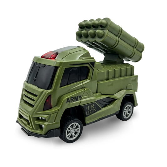 ToyBharat Army Construction Series ( Green Colour) 1Pcs. Friction Power Toy with a Realistic Design. Perfect Gift for Kids aged 3–6 Years. Safe, Non-Toxic, and ideal for exciting indoor and outdoor play adventures ( 1 Pcs. Only),
