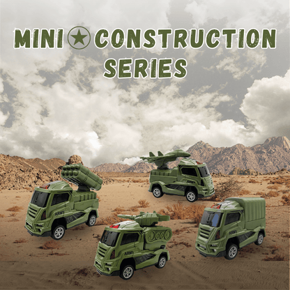 ToyBharat Army Construction Series ( Green Colour) 1Pcs. Friction Power Toy with a Realistic Design. Perfect Gift for Kids aged 3–6 Years. Safe, Non-Toxic, and ideal for exciting indoor and outdoor play adventures ( 1 Pcs. Only),