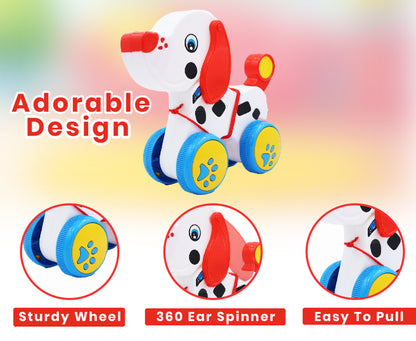 Toybharat Choco Dog |Multicolour | Travel Toys | Toy Gift |Pull Along Toy