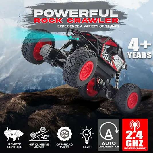 Toybharat RC Rock Crawler Monster Remote Control Car |RC Car Toy |Electronic Toys