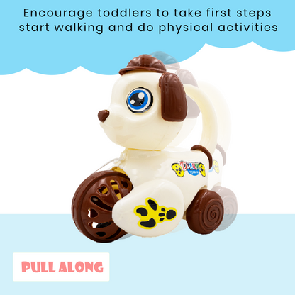 Toybharat Pulling Dream Joy Dog |Kids Toy | Travel Toys |Pull Along Toy