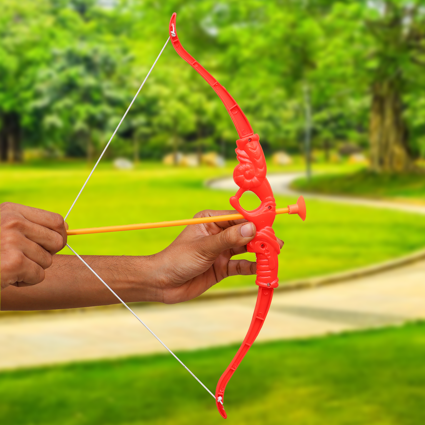 ToyBharat Small Bow And Arrow Set For Unisex Kids | Multicolour | Activity Toys | Birthday Gift for Boy