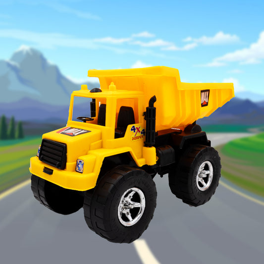 Toybharat Pogo Dumper | Multicolour |Friction Power Toys| Birthday Gift for Boy and Girl Baby