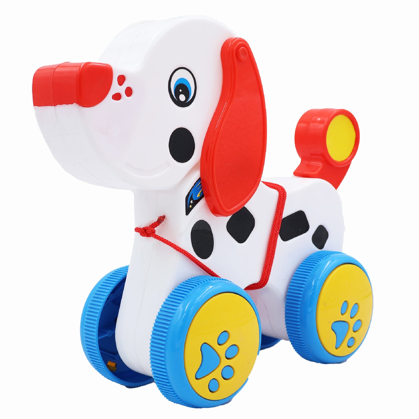 Toybharat Choco Dog |Multicolour | Travel Toys | Toy Gift |Pull Along Toy