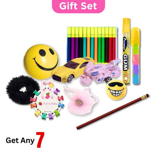 ToyBharat Gift Set Toys,  Fun N Learn Set for 3+ Year Old Boys & Girls, Birthday Gift for Kids.