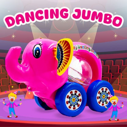 Toybharat Unisex Kids For My Dancing Jumbo |Multicolour | Travel Toys | Pull Along Toy