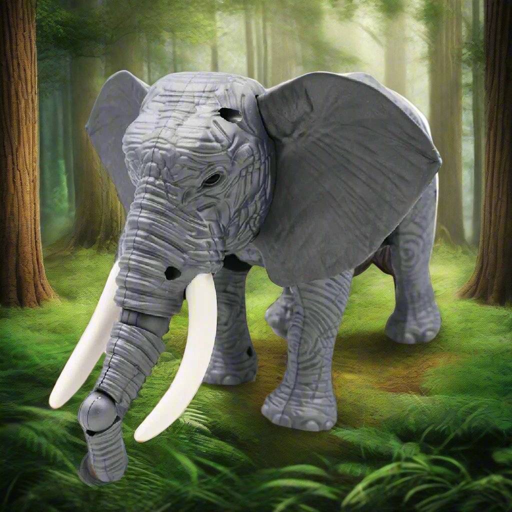 ToyBharat Walking Electric Elephant Toy for Kids and Toddlers with Mus Toy Bharat ToyBharat Walking Electric Elephant Toy for Kids and Toddlers with Mus Toy Bharat