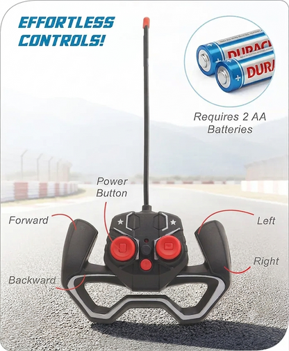 ToyBharat RC Sniper Remote Control Car is a multicolour electronic toy with a realistic design, ideal for kids aged 1–6. Safe, non-toxic, and perfect for indoor and outdoor play and gifting fun.
