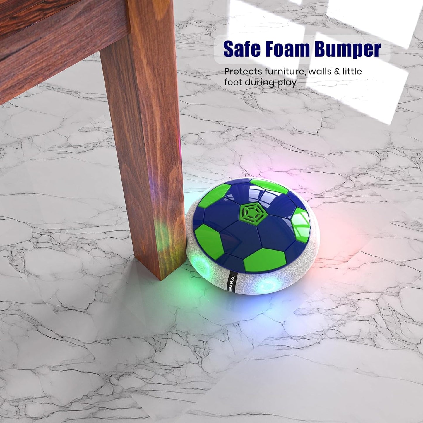 ToyBharat Hover Ball glides smoothly for active play, boosting kids’ coordination and fun learning. A colourful interactive toy and perfect birthday gift for boys and girls."  If you want a shorter or more promotional