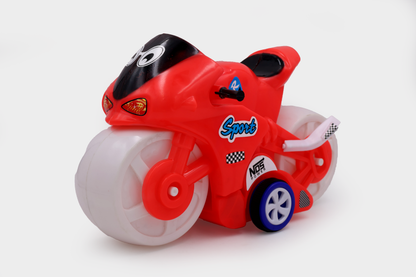 Toybharat Sports Bike Toy | Multicolour |Friction Power Toys| Birthday Gift for Boy and Girl Baby