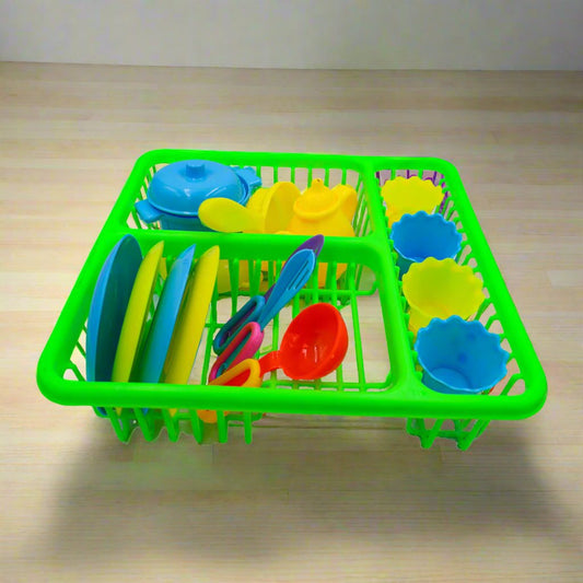 Toybharat Girls Kids For Play Kitchen  Basket  Set | Multicolor | Girl Toys | Gift