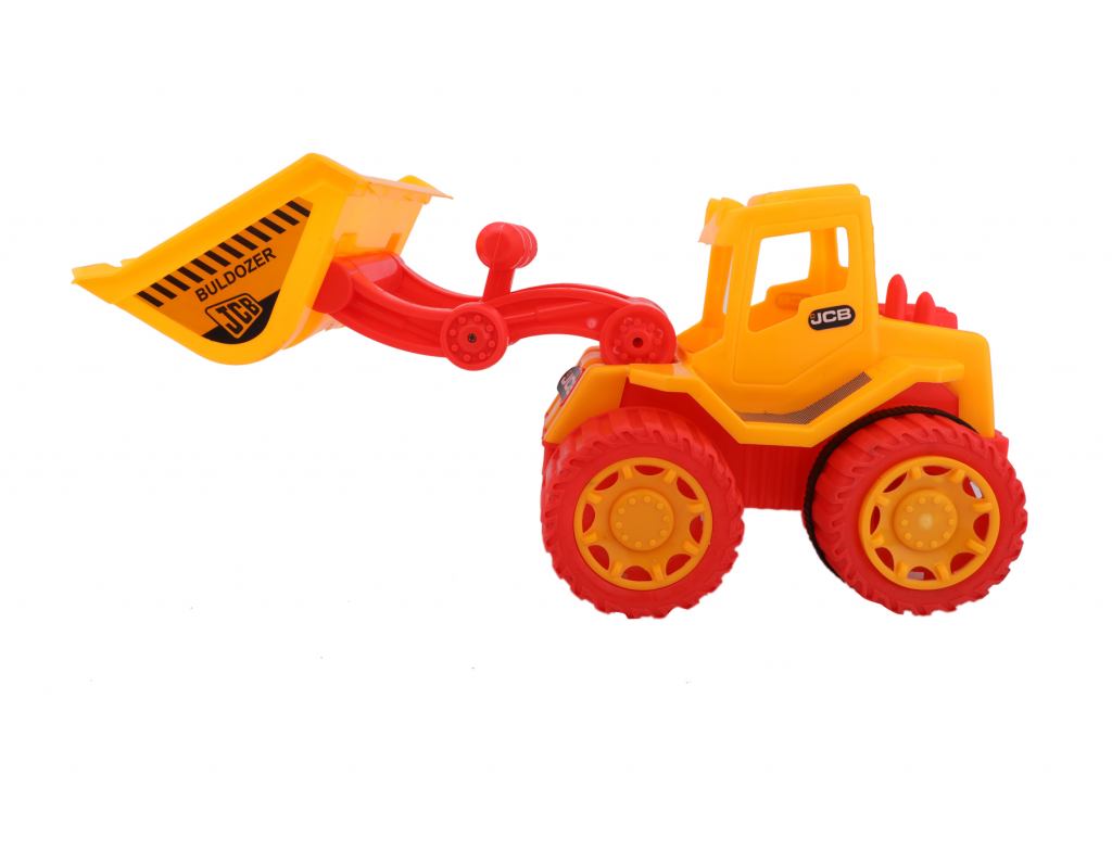 Toybharat Unisex Kids For Super Bulldozer  | Multicolor | Non-Friction Toys| Birthday Gift