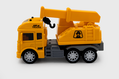 ToyBharat Construction Truck Mini Series Tanker Truck Set of 1 for City Waste Management|Doll & Play Set | 1 pcs.