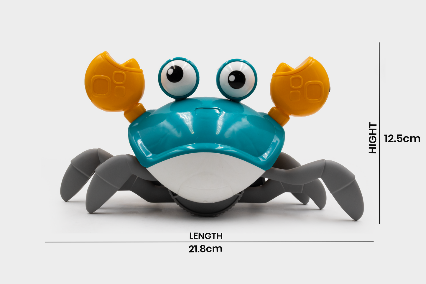 Toybharat Unisex Kids For Musical dancing and Crawling Crab Toy |Kids |Intractive Toys