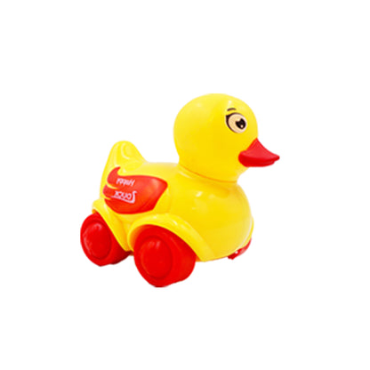 ToyBharat Duck Pullback |Multicolour | Travel Toys | Birthday Gift for Boy and Girl Baby | Friction Toy